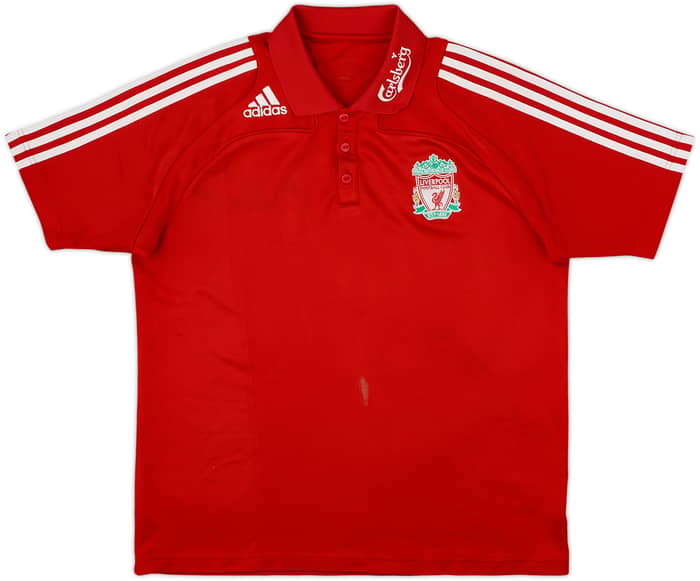 2008-09 Liverpool adidas Polo Shirt - 5/10 - (XL)