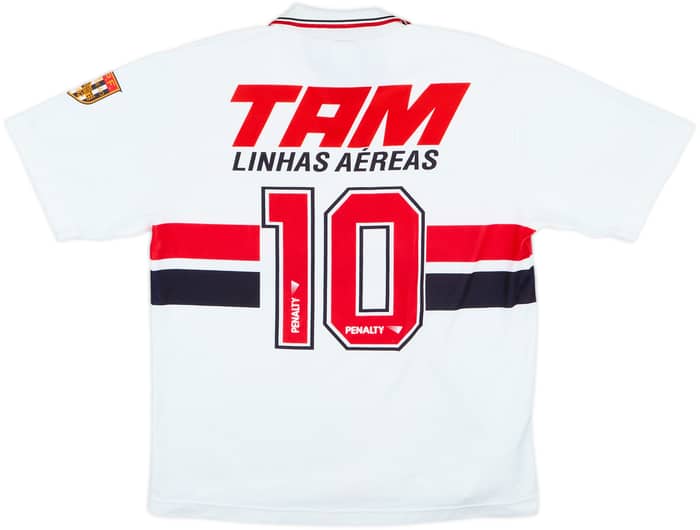 1992 Sao Paulo Home Shirt #10 - 7/10 - (L)