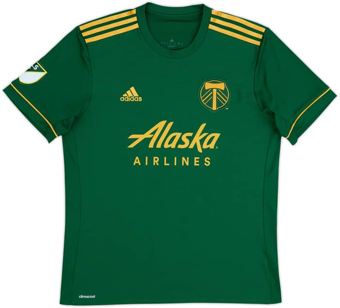 2017-18 Portland Timbers Home Shirt - 7/10 - (L)