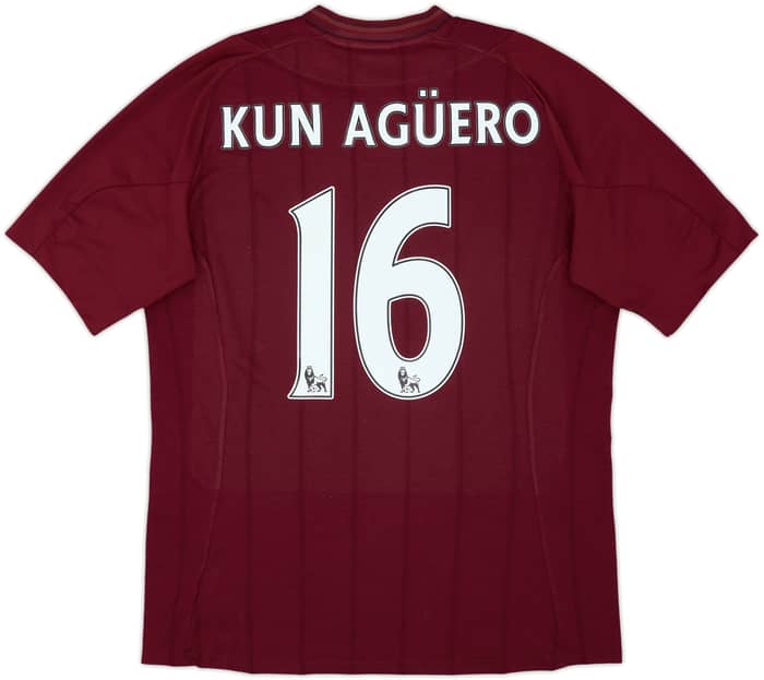 2012-13 Manchester City Away Shirt Kun Aguero #16 - 5/10 - (L)