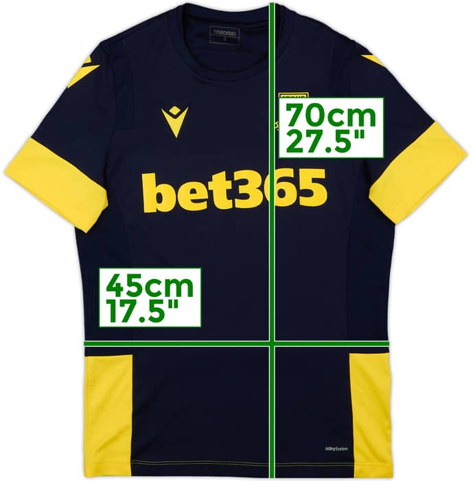 2020-21 Stoke City Macron Training Shirt - 7/10 - (S)