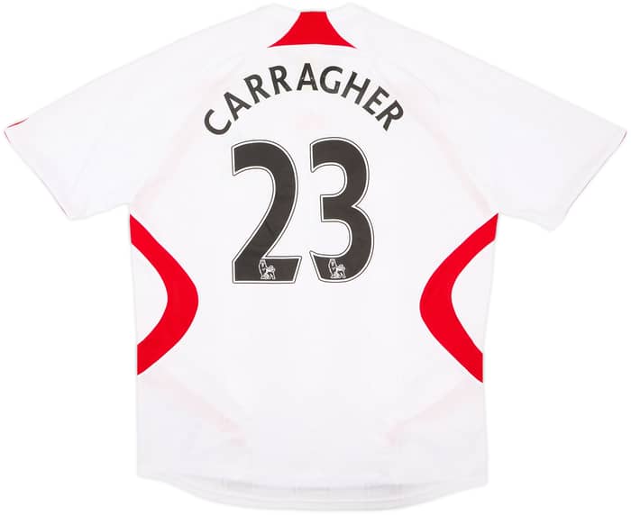 2007-08 Liverpool Away Shirt Carragher #23 - 6/10 - (L)