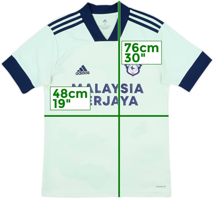 2020-21 Cardiff Away Shirt - 10/10 - (S)