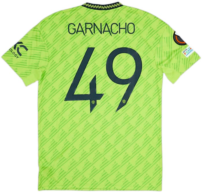 2022-23 Manchester United Third Shirt Garnacho #49 (M)