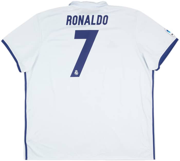 Camiseta de local del Real Madrid 2016-17 Ronaldo #7 - 5/10 - (3XL)