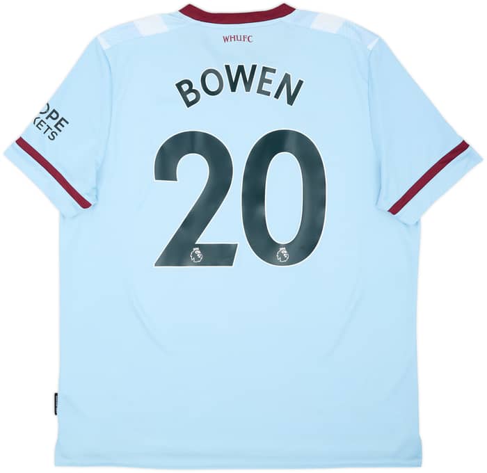 2021-22 West Ham Away Shirt Bowen #20 - 6/10 - (XXL)