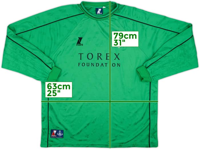 2002-03 Oldham GK Shirt #1 - 8/10 - (XXL)