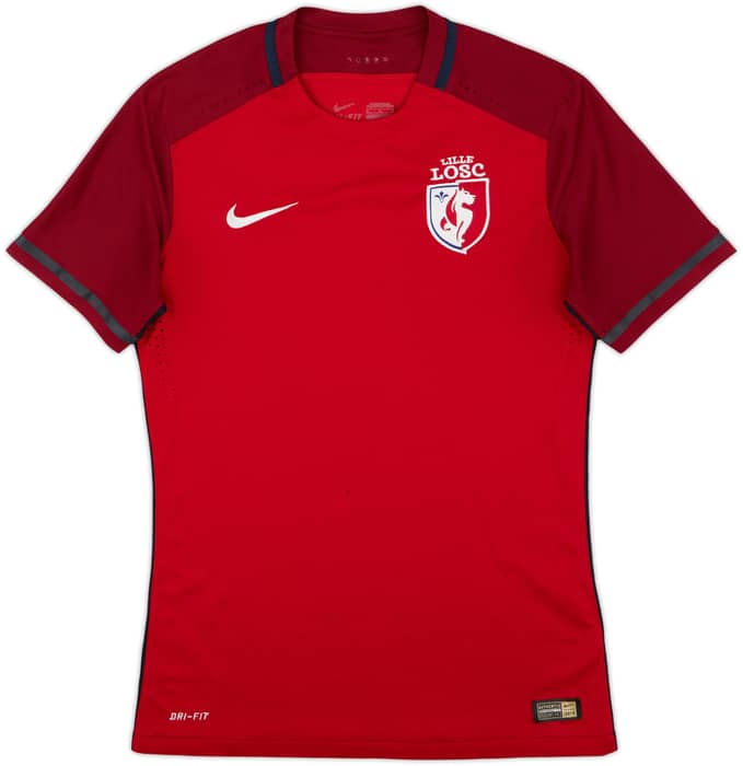 2015-16 Lille Authentic Home Shirt - 5/10 - (M)