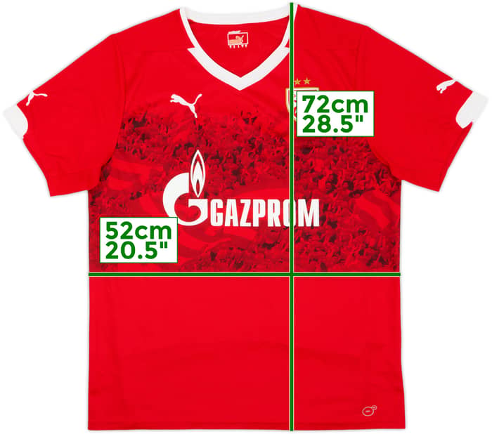 2014-15 Red Star Belgrade Away Shirt - 8/10 - (L)