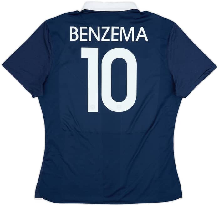 2014-15 France Player Issue Home Shirt Benzema #10 - 5/10 - (XL)