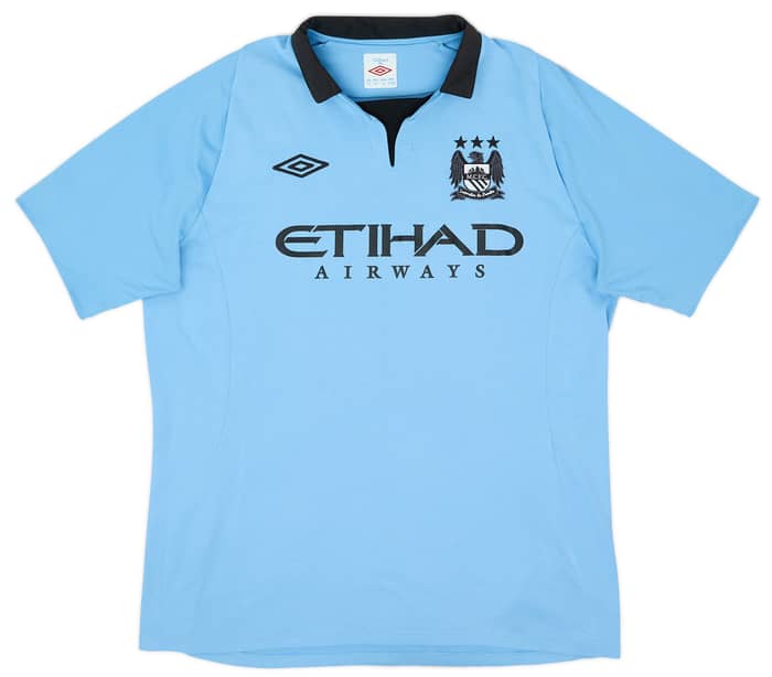 2012-13 Manchester City Home Shirt Kun Aguero #16 - 6/10 - (L)