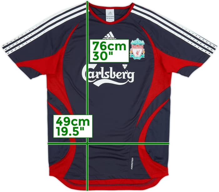 2006-07 Liverpool adidas Formotion Training Shirt - 8/10 - (M)