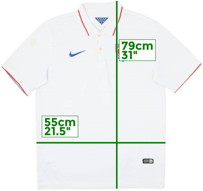 2014-15 USA Home Shirt - 8/10 - (L)