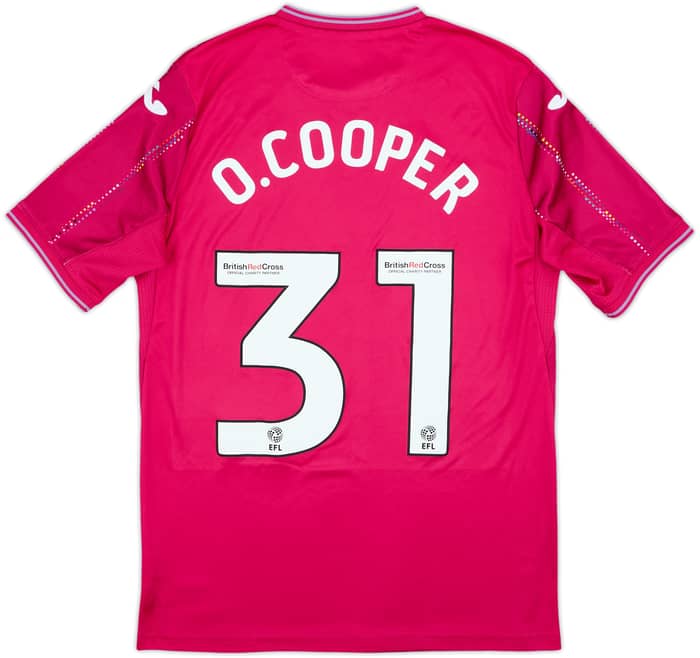 2023-24 Swansea City Third Shirt O. Cooper #31 - 8/10 - (S)