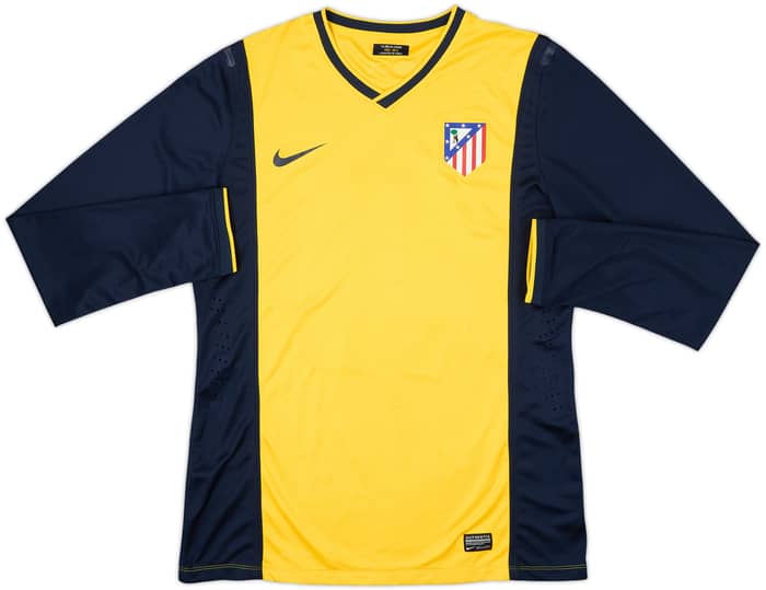 2013-14 Atletico Madrid Youth Match Issue Away L/S Shirt #19