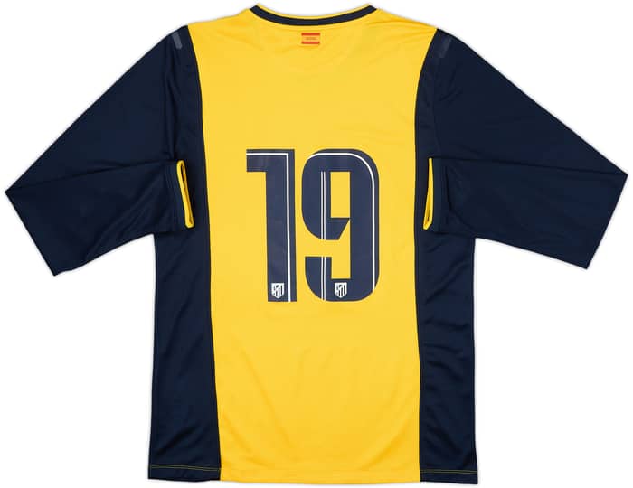 2013-14 Atletico Madrid Youth Match Issue Away L/S Shirt #19