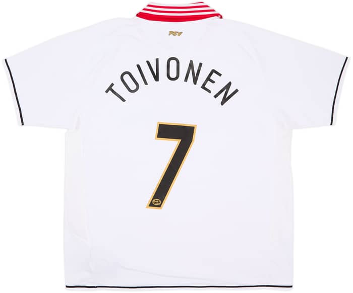2007-09 PSV Away Shirt Toivonen #7 - 8/10 - (XXL)