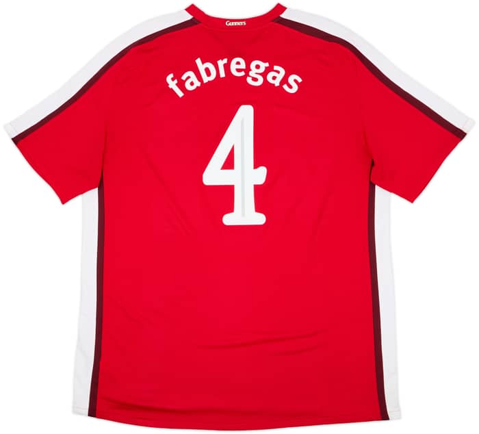2008-10 Arsenal Home Shirt Fabregas #4 - 5/10 - (3XL)