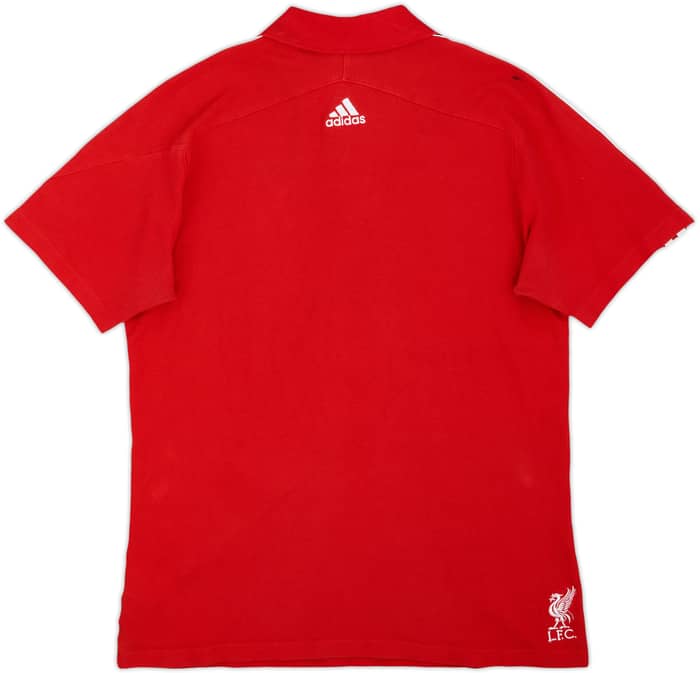 2009-10 Liverpool adidas CL Polo Shirt - 7/10 - (S)