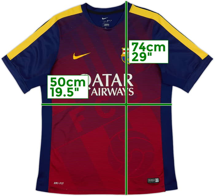 2015-16 Barcelona Nike Training Shirt - 5/10 - (L)