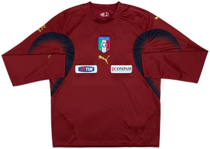 2006-07 Italy Puma Training L/S Shirt - 7/10 - (L)