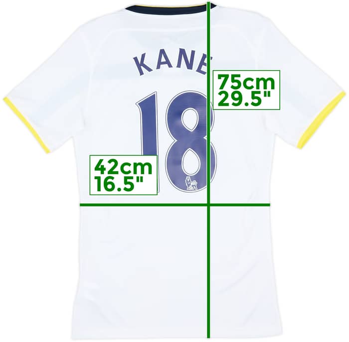 2014-15 Tottenham Home Shirt Kane #18 - 8/10 - (S)