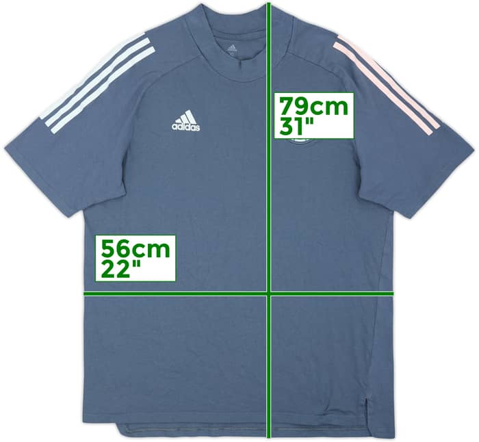2019-20 Germany adidas Playera de Algodón - 8/10 - (XL)