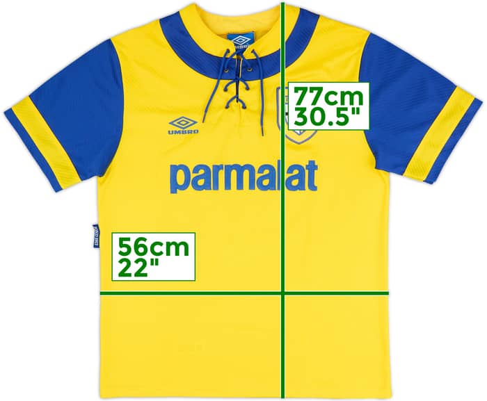 1993-95 Parma Away Shirt - 8/10 - (L)