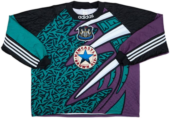 1995-96 Newcastle GK Shirt Hislop #15 - 7/10 - (XXL)