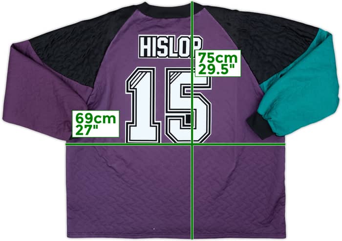 1995-96 Newcastle GK Shirt Hislop #15 - 7/10 - (XXL)