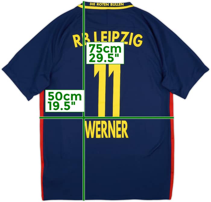 2016-17 RB Leipzig Away Shirt Werner #11 - 10/10 - (M)