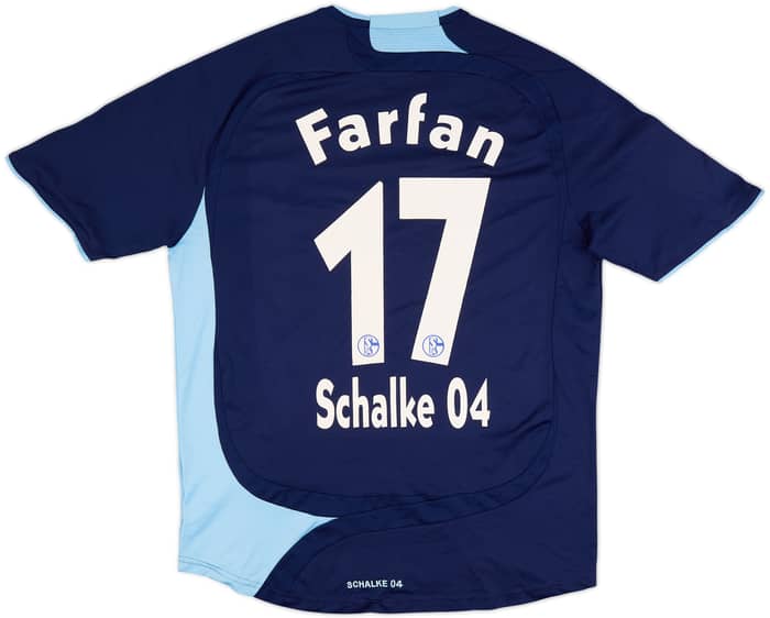 Camiseta de la tercera equipación del Schalke 2007-08 Farfan #17 - 4/10 - (L)