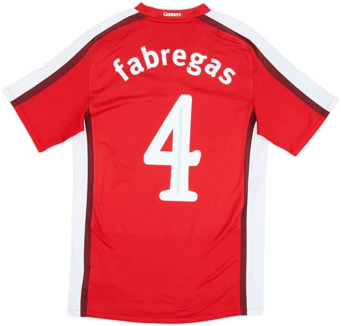 2008-10 Arsenal Home Shirt Fabregas #4 - 8/10 - (S)
