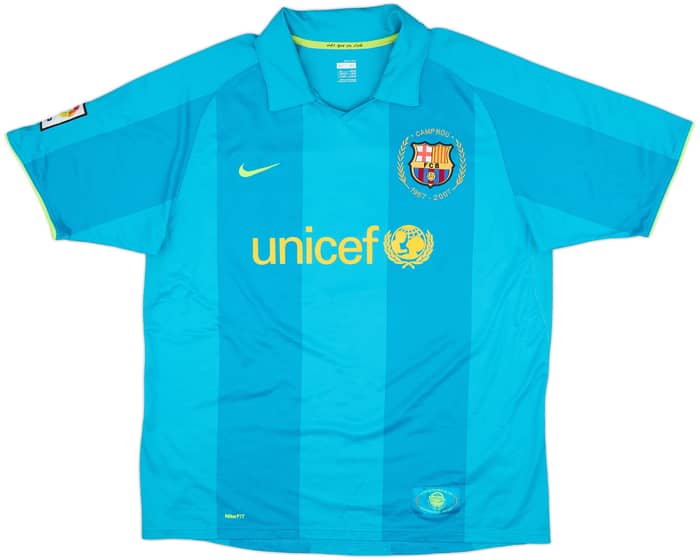 2007-09 Barcelona Away Shirt Ronaldinho #10 - 8/10 - (XL)