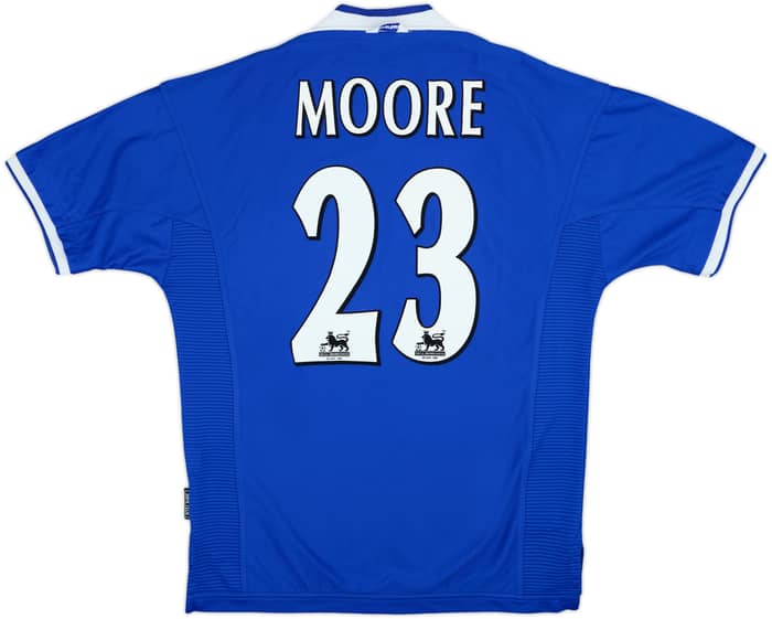 1999-00 Everton Home Shirt Moore #23 - 8/10 - (M)