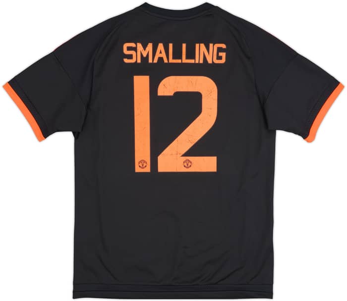 2015-16 Manchester United Third Shirt Smalling #12 - 6/10 - (L)