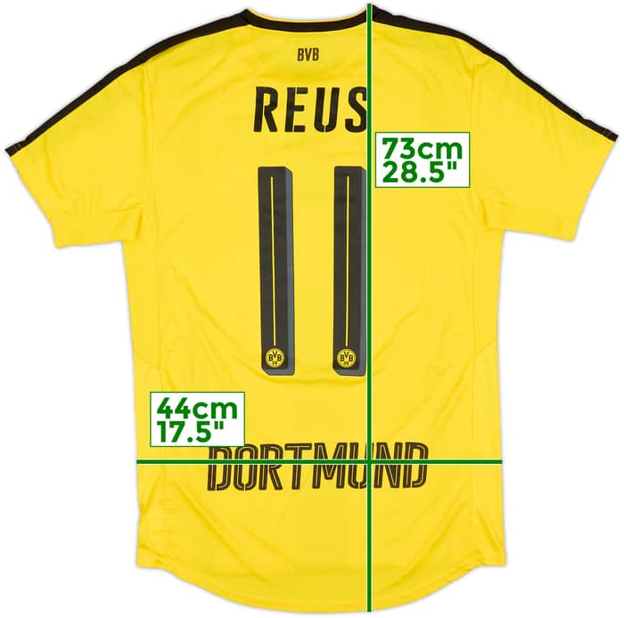 2016-17 Borussia Dortmund Home Shirt Reus #11 - 9/10 - (S)