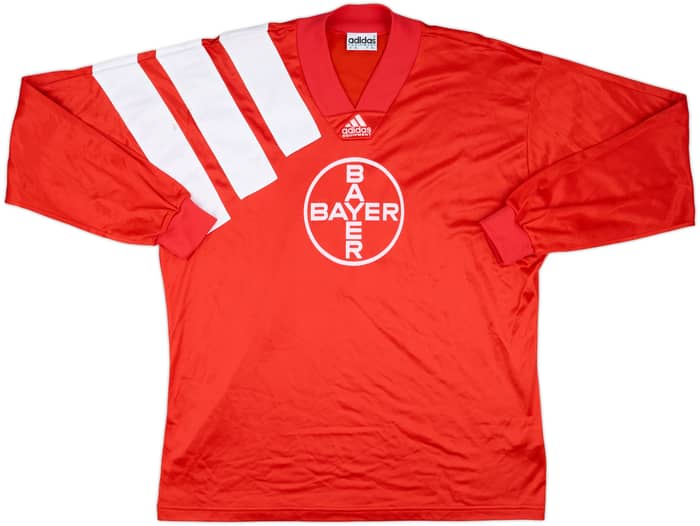 1993-94 Bayer Leverkusen Match Issue Home L/S Shirt #6
