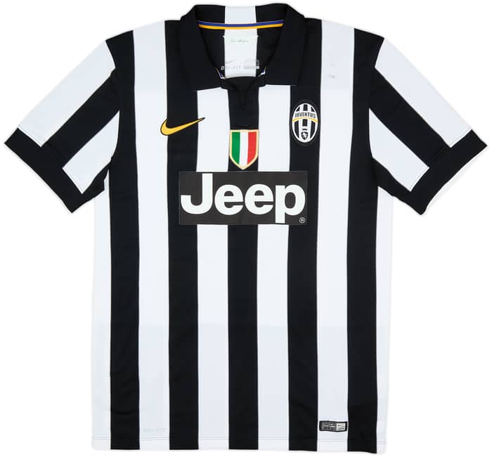 2014-15 Juventus Home Shirt Llorente #14 - 7/10 - (M)