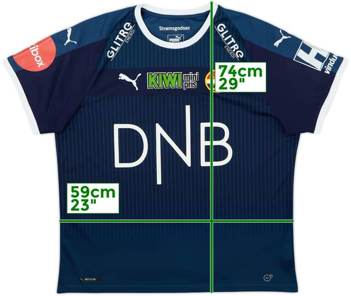 2018 Stromsgodset Home Shirt - 9/10 - (XL)