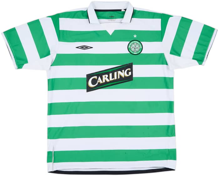 2004-05 Celtic Home Shirt Lennon #18 - 5/10 - (XL)