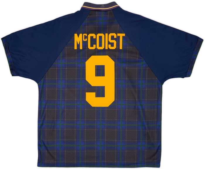 1994-96 Scotland Home Shirt McCoist #9 - 9/10 - (XXL)