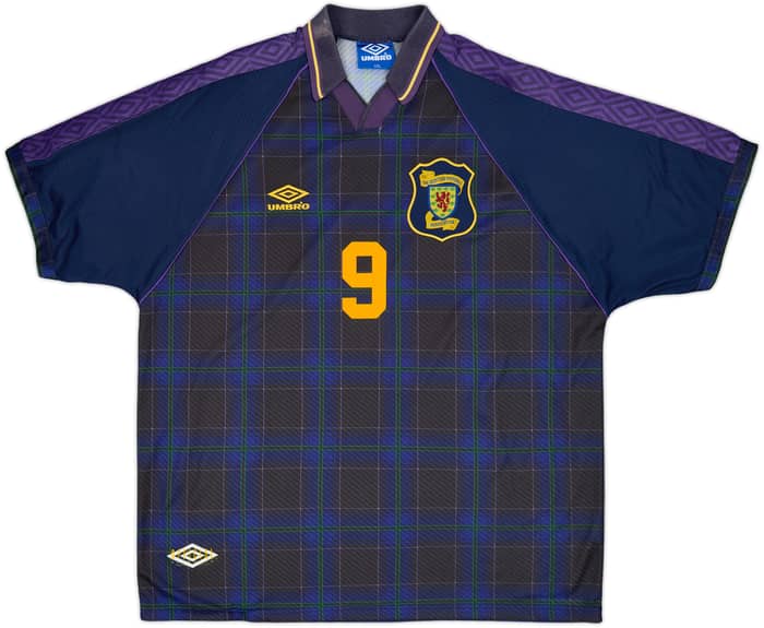 1994-96 Scotland Home Shirt McCoist #9 - 9/10 - (XXL)