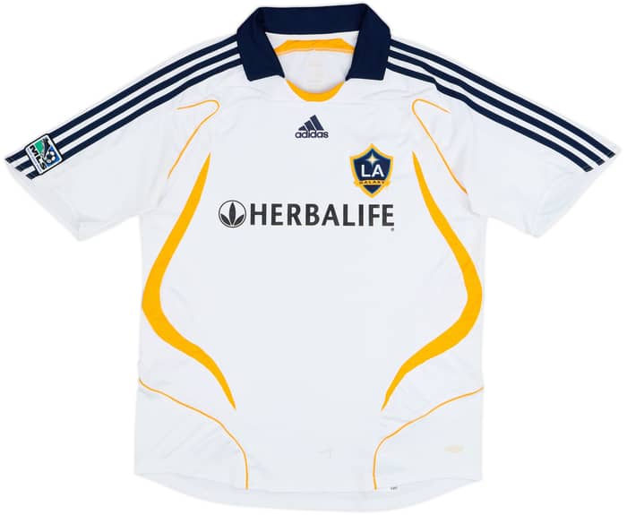 2007-08 LA Galaxy Home Shirt Beckham #23 - 5/10 - (L)
