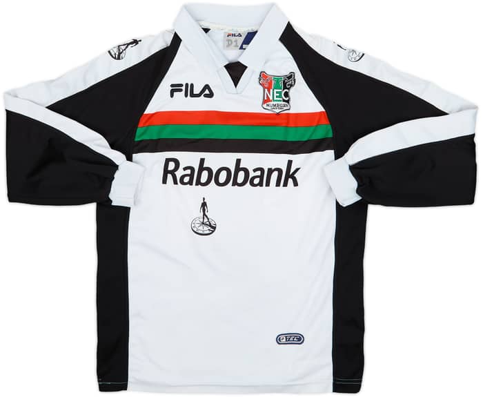 2003-04 NEC Nijmegen Fila Training L/S Shirt #9 - 7/10 - (S)