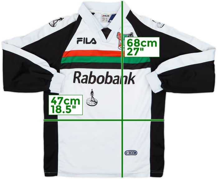 2003-04 NEC Nijmegen Fila Training L/S Shirt #9 - 7/10 - (S)