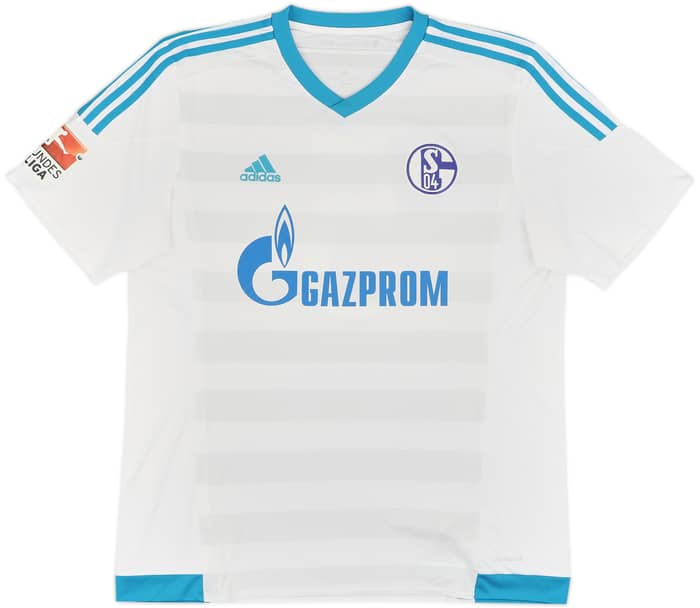 2015-17 Schalke Away Shirt Geis #5 - 9/10 - (XL)
