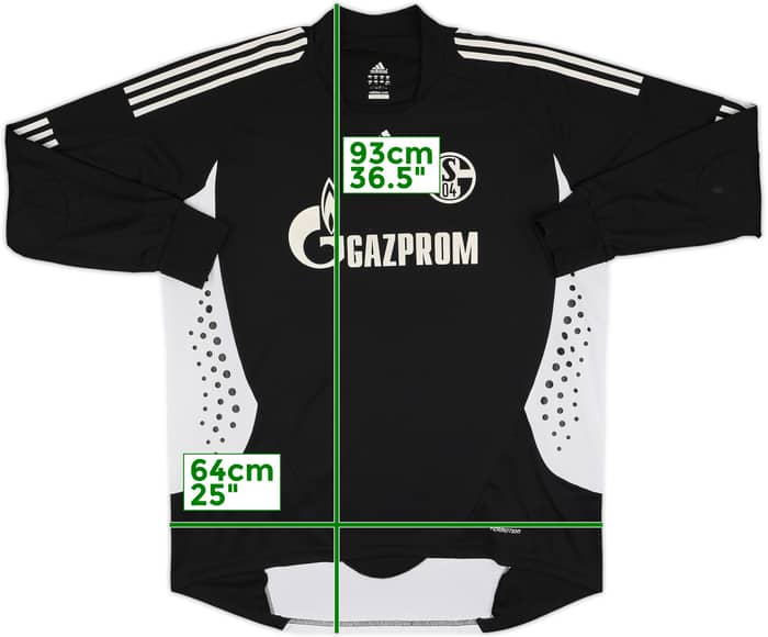 2008-09 Schalke Player Issue GK Shirt - 7/10 - (XXL)