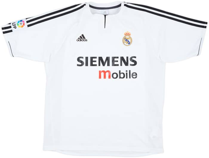 2003-04 Real Madrid Home Shirt Ronaldo #9 - 9/10 - (M)