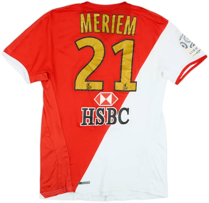 2008-09 Monaco Match Issue Home Shirt Meriem #21